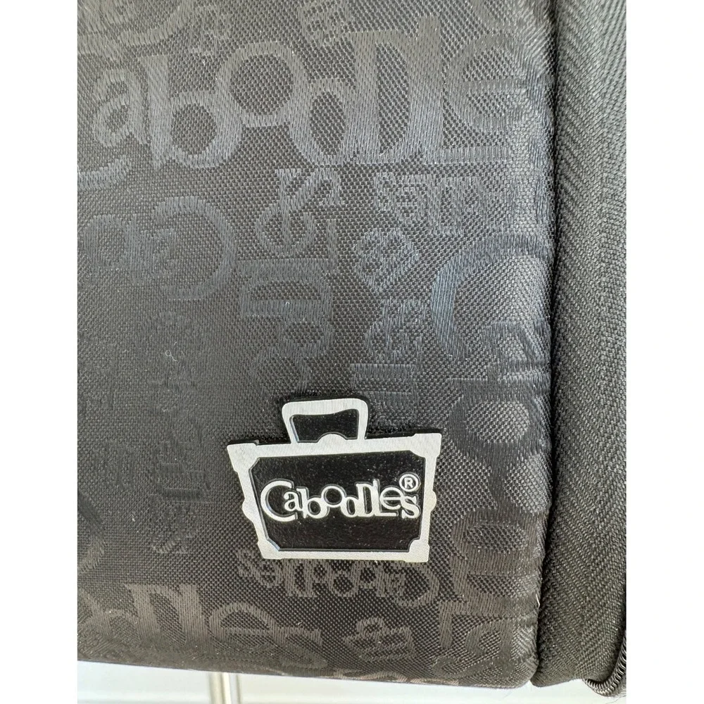 Caboodles Black Travel‎ Make Up Cosmetic Case Toiletry Bag Hanging Organizer